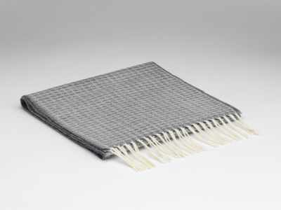 Lambswool Scarve Supersoft Oval Uniform Grey