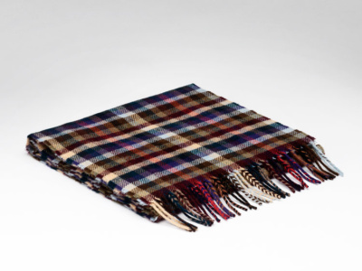 Lambswool Scarve Supersoft Dowining Mini Check