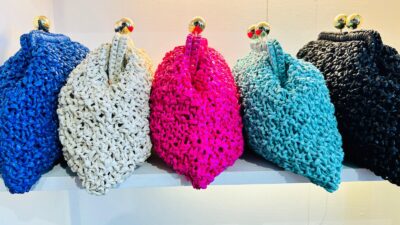 sara clutch bag fuxia